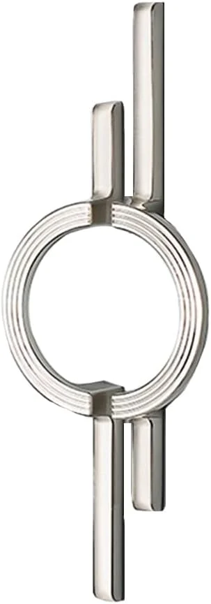 دستگیره کابینت مدرن HAORUN بسته 2 عددی، پرداخت برس خورده، مقاوم و بادوام، دکوراسیون منزل، نقره ای دستگیره کابینت مدرن HAORUN بسته 2 عددی، پرداخت برس خورده، مقاوم و بادوام، دکوراسیون منزل، نقره ای