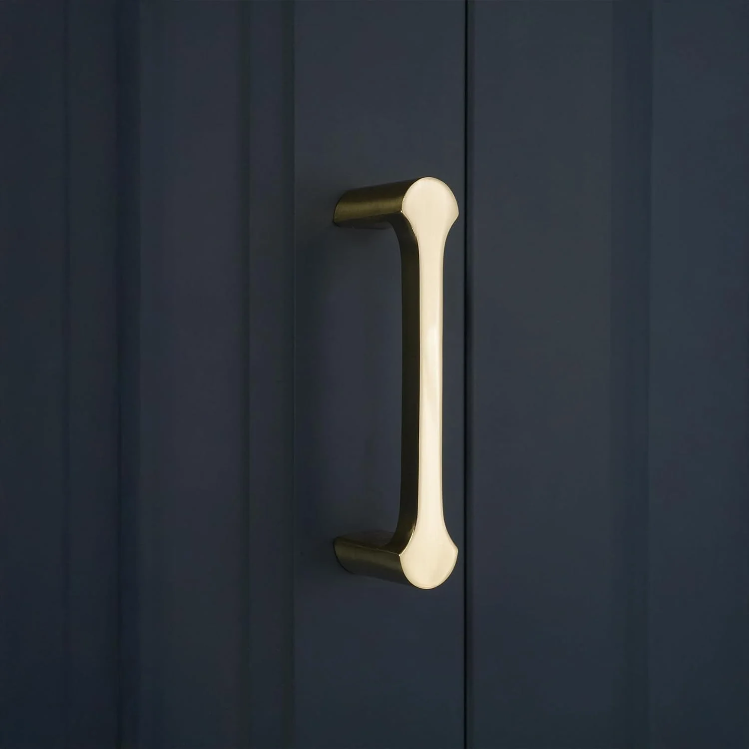 دستگیره کابینت برنجی مدرن Infinity Decor، بسته 2 عددی، 118 میلی متر، مناسب برای درب کابینت، کشو، کابینت آشپزخانه