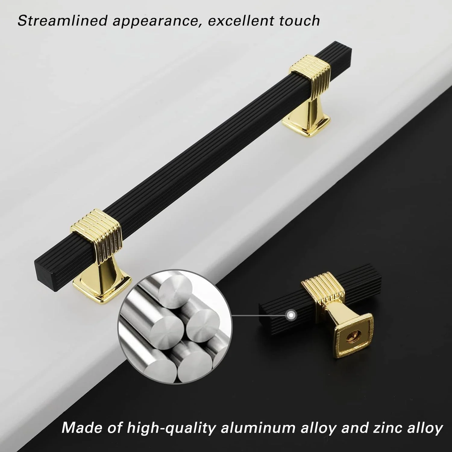 دستگیره کابینت کشویی مربعی دستگیره کمد دستگیره کابینت دستگیره کشو آلومینیومی (بسته 5 عددی) دستگیره کابینت کشویی مربعی دستگیره کمد دستگیره کابینت دستگیره کشو آلومینیومی (بسته 5 عددی)