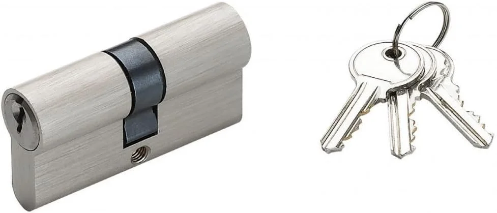 سیلندر 80 میلی‌متری Milano Mcs – سیلندر قفل درب با امنیت بالا، ساخته شده از آلیاژ روی بادوام، عملکرد روان، ایده‌آل برای درب‌های خانه و اداره، نصب آسان، قفل سیلندر با کیفیت عالی