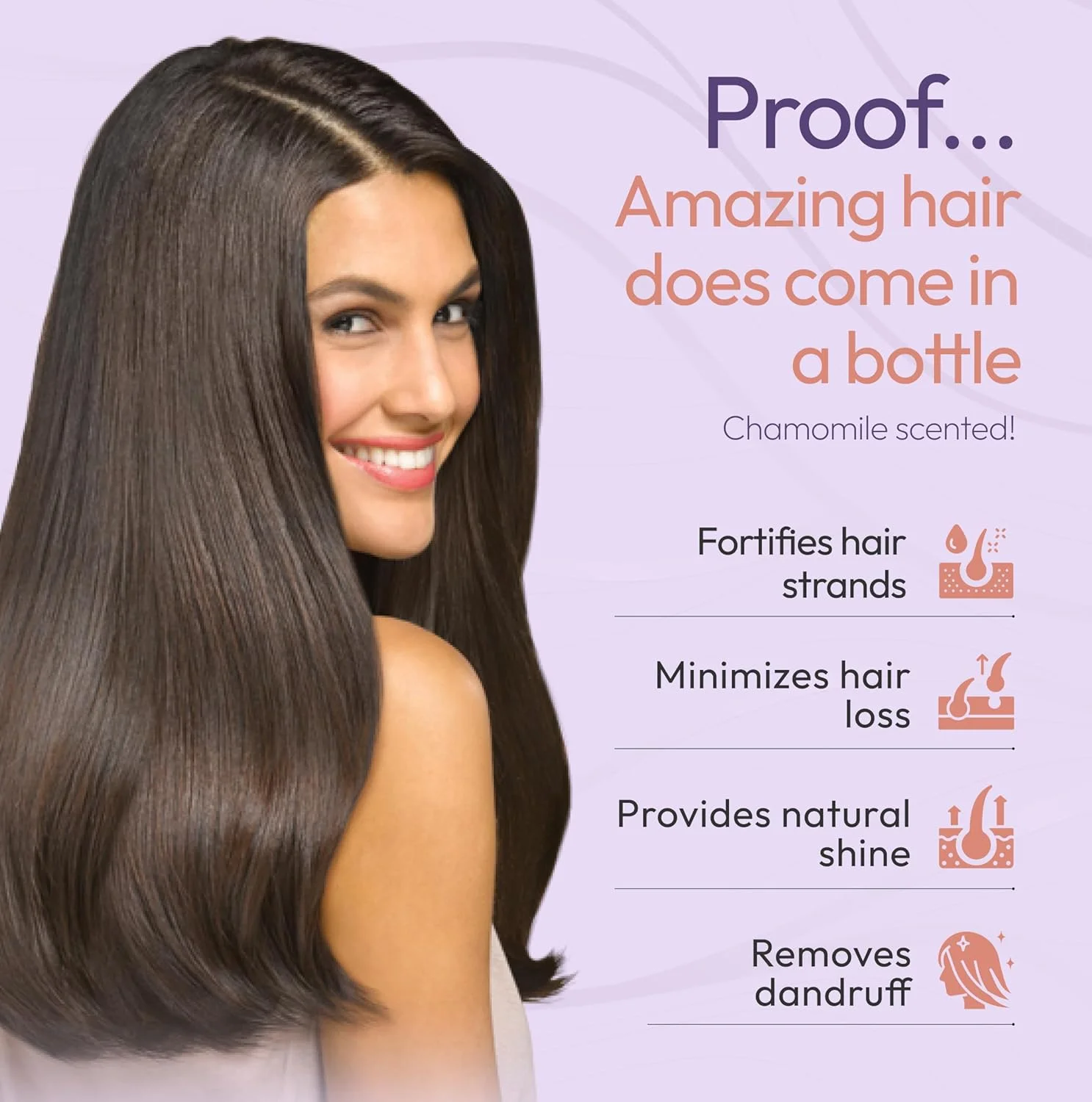 شامپو عصاره بابونه و سیر نورا راس، مناسب موهای معمولی تا خشک