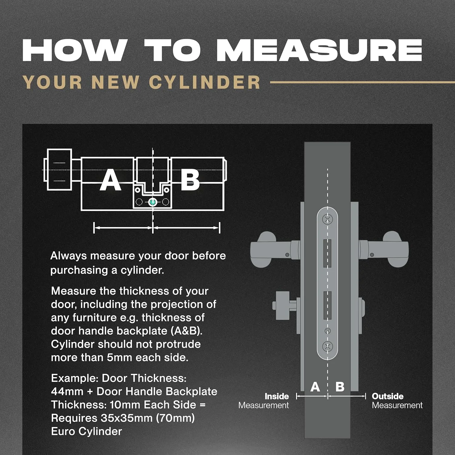 قفل درب سیلندر یورویی IRONWORX® Spectre با روکش نیکل، دارای پیچ شستی چرخشی، 40 میلی متر (چرخشی) / 45 میلی متر (کلید) (85 میلی متر)، دارای تاییدیه پلیس با امنیت بالا TS007 BSI 1 ستاره، ضد ضربه، ضد باز کردن قفل، ضد سوراخکاری، ضد شکستن، 3 عدد کلید