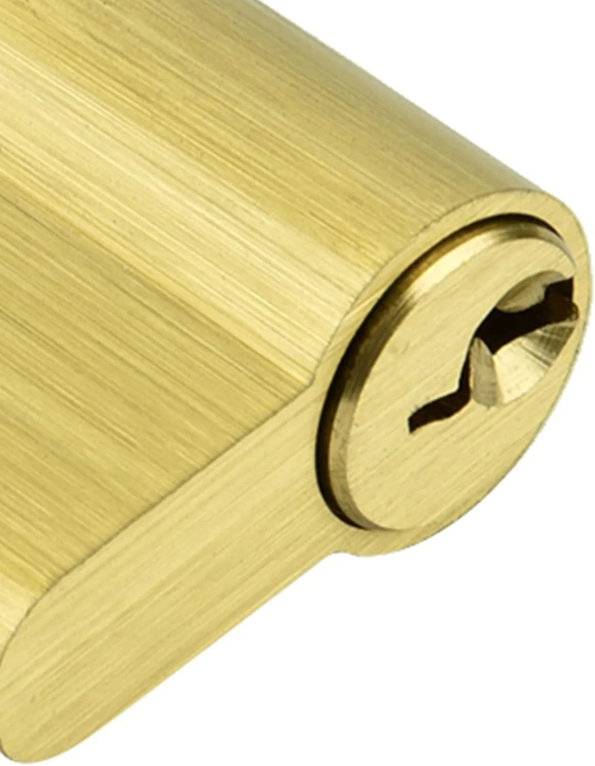 سیلندر قفل، سیلندر کلید درب، سیلندر مسی 65 میلی‌متری، سیلندر قفل تک زبانه با 3 کلید برای امنیت واحد ذخیره‌سازی