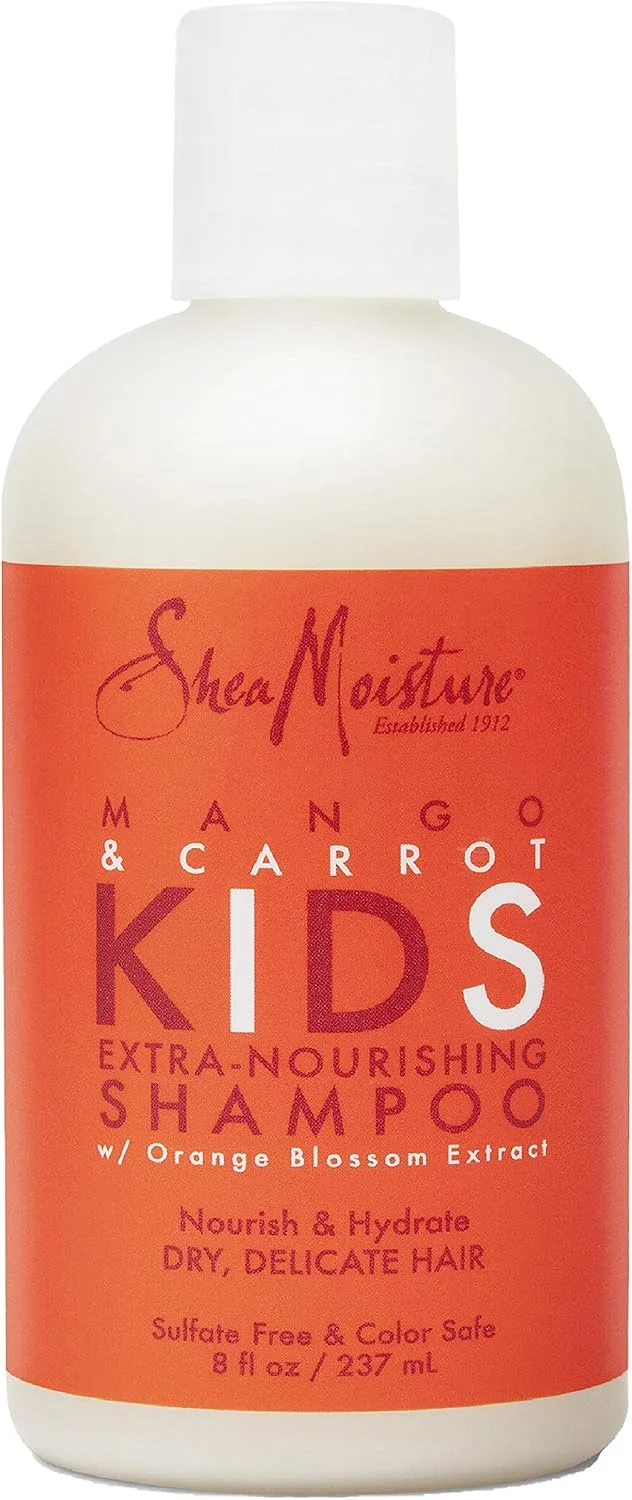 شامپو مغذی فوق العاده کودک شی مویسچر انبه و هویج، 236 میلی لیتر شامپو مغذی فوق العاده کودک شی مویسچر انبه و هویج، 236 میلی لیتر