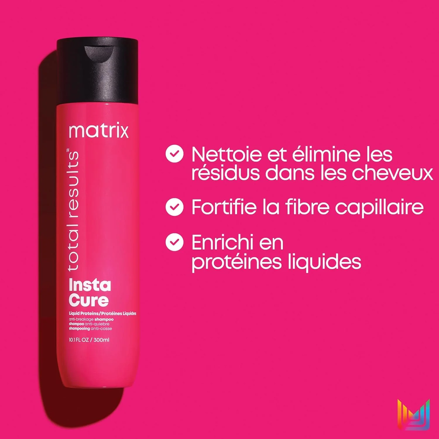 شامپو مو ماتریکس برای موهای آسیب دیده، تقویت کننده، ضد شکستگی، توتال رزالتس اینستاکیور، 300 میلی لیتر شامپو مو ماتریکس برای موهای آسیب دیده، تقویت کننده، ضد شکستگی، توتال رزالتس اینستاکیور، 300 میلی لیتر