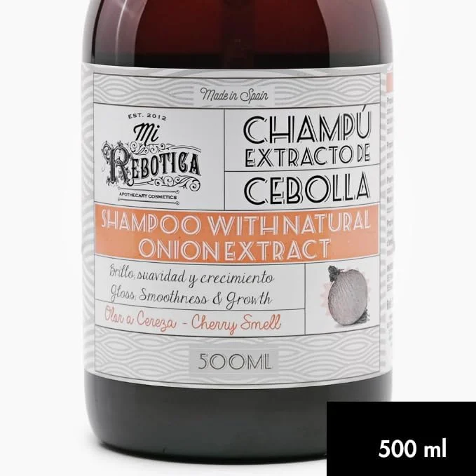 شامپو حاوی عصاره طبیعی پیاز MI REBOTICA، محرک رشد مو، 500 میلی لیتر شامپو حاوی عصاره طبیعی پیاز MI REBOTICA، محرک رشد مو، 500 میلی لیتر