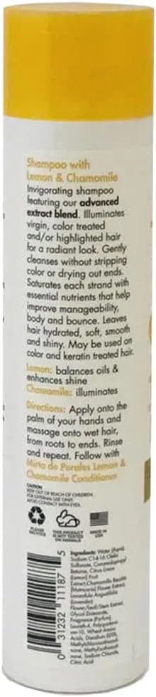 شامپو میرتا د پرالس با لیمو و بابونه 300 میلی لیتر