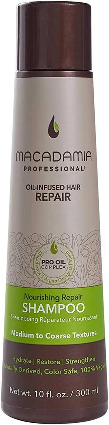 شامپو مغذی و مرطوب کننده موهای خشک ماکادامیا پروفشنال حاوی روغن آرگان (295 میلی لیتر) شامپو مغذی و مرطوب کننده موهای خشک ماکادامیا پروفشنال حاوی روغن آرگان (295 میلی لیتر)