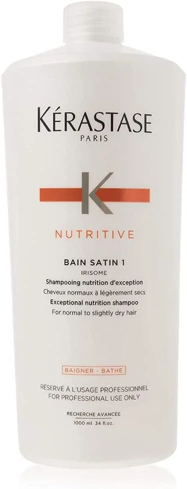 شامپو مغذی کامل موهای نرمال تا کمی حساس کراستاس نوترینتیو بین ساتین 1، 1000 میلی لیتر شامپو مغذی کامل موهای نرمال تا کمی حساس کراستاس نوترینتیو بین ساتین 1، 1000 میلی لیتر