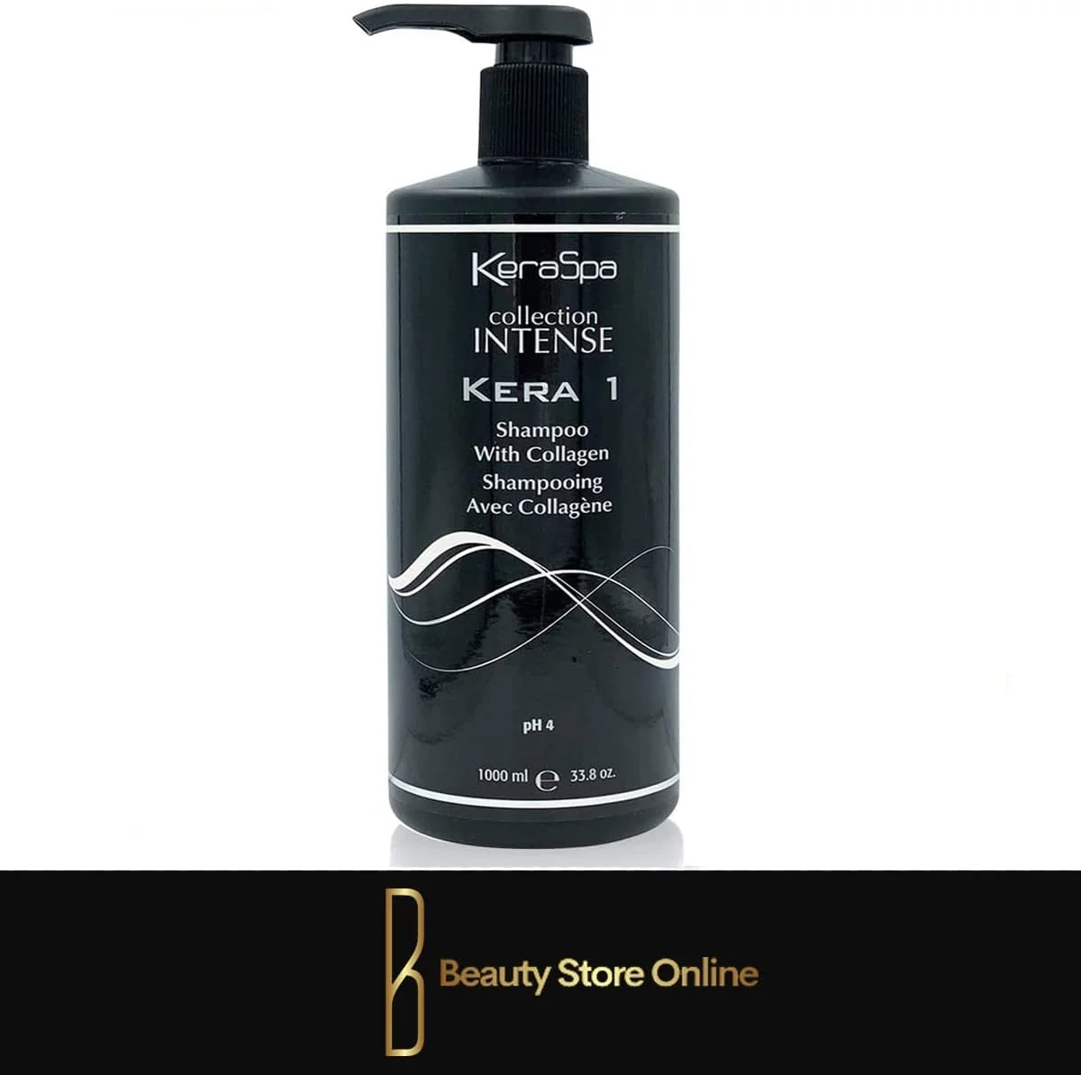 شامپو پاک کننده عمقی کراتین صاف کننده مو کراسپا برزیل مدل Kera 1، حجم 1000 میلی لیتر