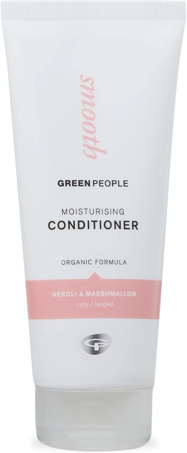 نرم کننده مرطوب کننده گرین پیپل - برای موهای خشک و ضخیم - بدون سیلیکون و SLS - طبیعی، ارگانیک و وگان، 200 میلی لیتر