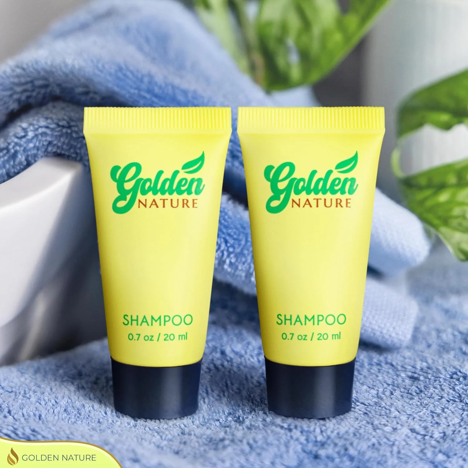 گلدن نیچر - شامپو هتلی سایز مسافرتی به صورت عمده - یاس، 20 میلی لیتر، بسته 100 عددی - مهمانان خود را با شامپوی آرامش بخش و طراوت دهنده خوشحال کنید - لوازم بهداشتی لوکس سایز کوچک برای Airbnb، متل ها و اتاق های مهمان گلدن نیچر - شامپو هتلی سایز مسافرتی به صورت عمده - یاس، 20 میلی لیتر، بسته 100 عددی - مهمانان خود را با شامپوی آرامش بخش و طراوت دهنده خوشحال کنید - لوازم بهداشتی لوکس سایز کوچک برای Airbnb، متل ها و اتاق های مهمان