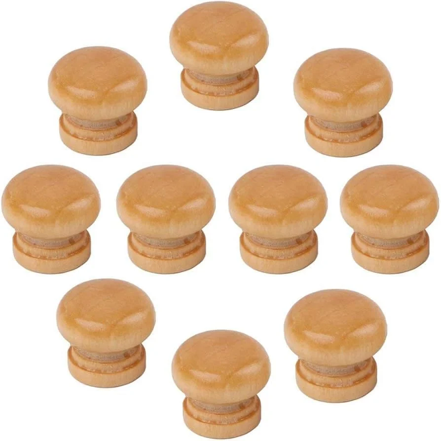 دستگیره چوبی کابینت KNP، 30 میلی متر، 2 عددی، دستگیره های کلاسیک و بادوام هستند که برای افزودن یک لمس طبیعی و ظریف به کابینت ها، کشوها و مبلمان طراحی شده اند.