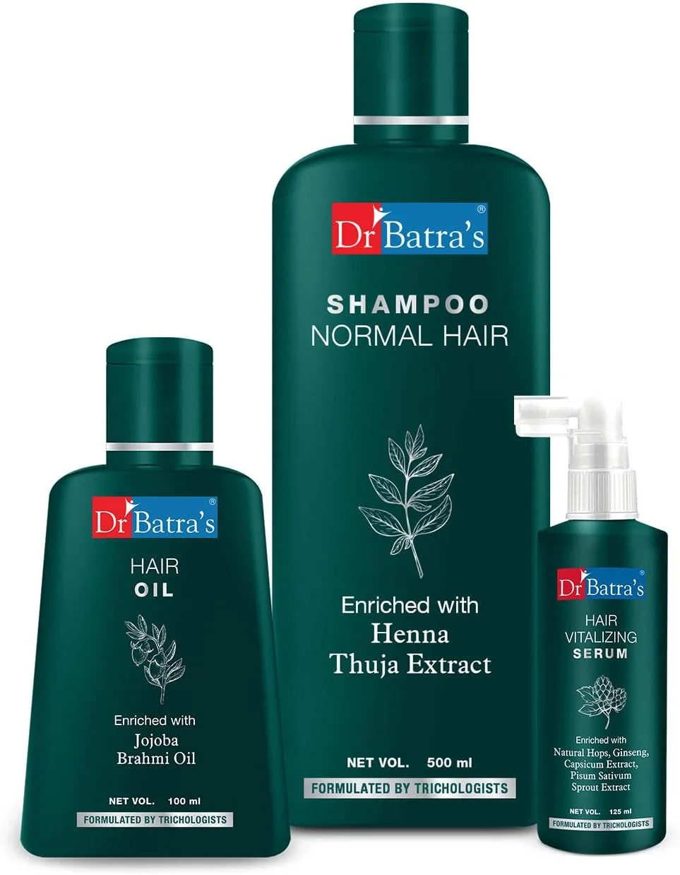 سرم احیا کننده مو دکتر باترا 125 میلی لیتر، شامپو معمولی - 500 میلی لیتر و روغن مو - 100 میلی لیتر سرم احیا کننده مو دکتر باترا 125 میلی لیتر، شامپو معمولی - 500 میلی لیتر و روغن مو - 100 میلی لیتر