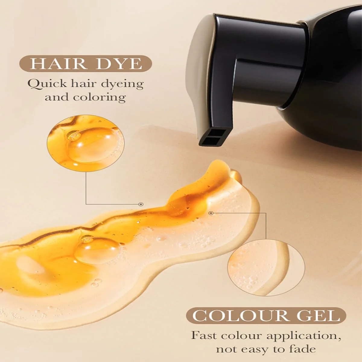 شامپو رنگ موی مشکی Baorder 3 در 1 برای موهای رنگ شده بانوان و آقایان، پوشش موهای سفید، رنگ ماندگار و اثر طبیعی فوری، 400 میلی لیتر