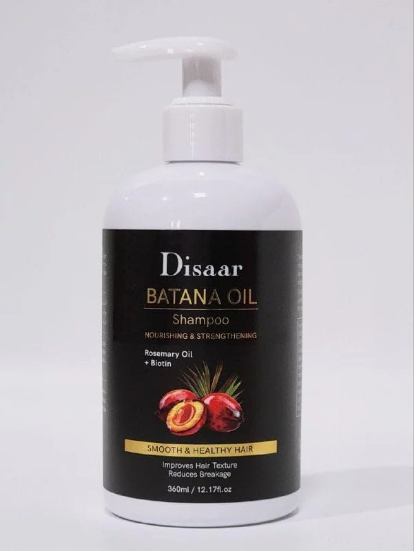 شامپو روغن باتانا با روغن رزماری و بیوتین، مغذی و تقویت کننده، 360 میلی لیتر شامپو روغن باتانا با روغن رزماری و بیوتین، مغذی و تقویت کننده، 360 میلی لیتر