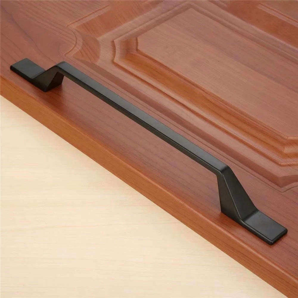 ست 10 عددی دستگیره کابینت آشپزخانه، دستگیره کشو کمد، دستگیره درب، دستگیره آلیاژ روی برای مبلمان اتاق خواب و اداره (فاصله سوراخ ها 160 میلی متر)