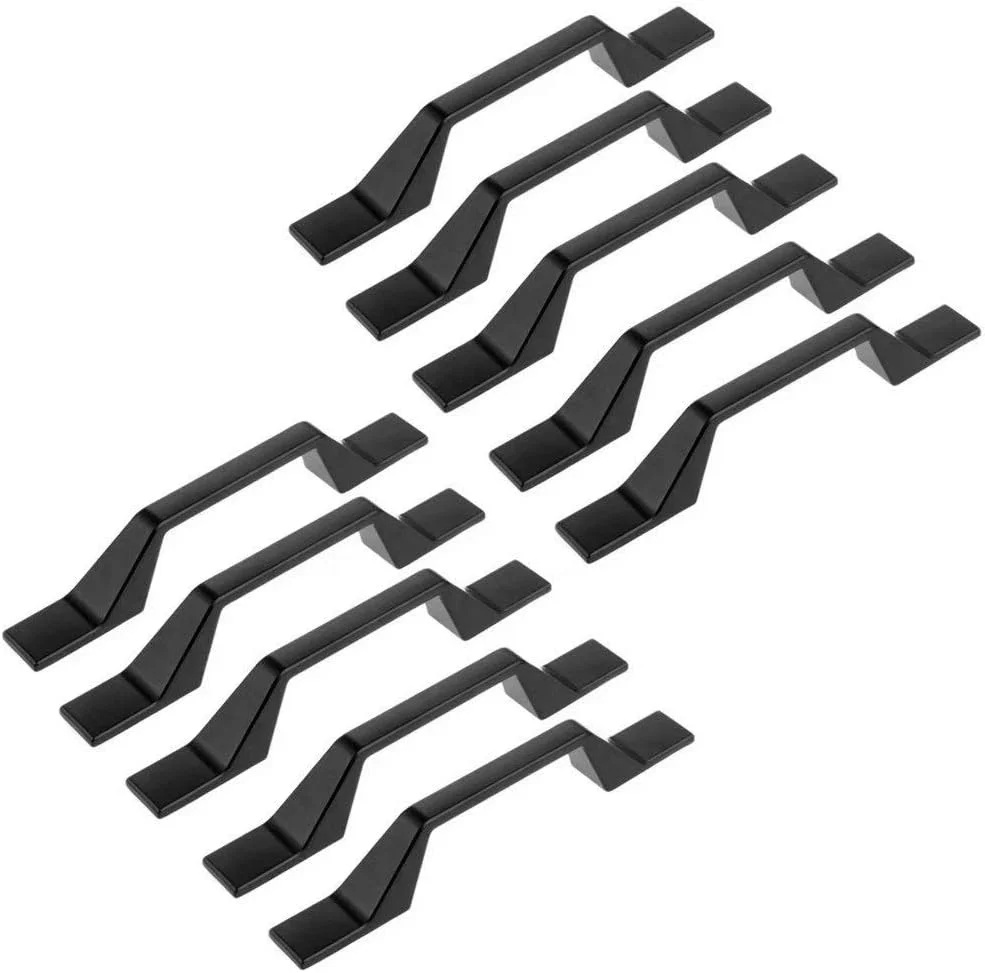 دستگیره کابینت آشپزخانه 10 عددی، دستگیره کشو کمد، دستگیره درب کمد، دستگیره آلیاژ روی برای مبلمان اتاق خواب و دفتر کار