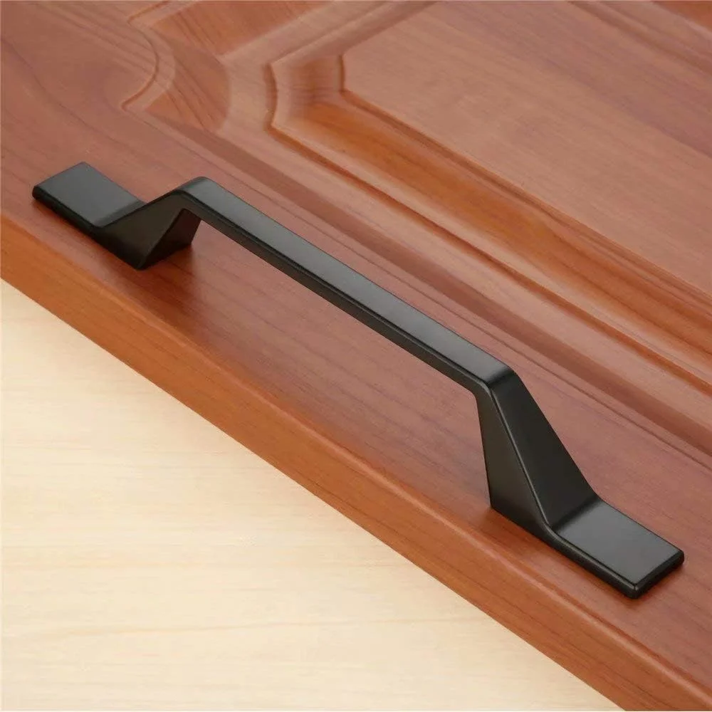 بسته 10 عددی دستگیره کابینت آشپزخانه، دستگیره کشو کمد، دستگیره درب، دستگیره آلیاژ روی برای مبلمان اتاق خواب و اداره (فاصله سوراخ ها 128 میلی متر)