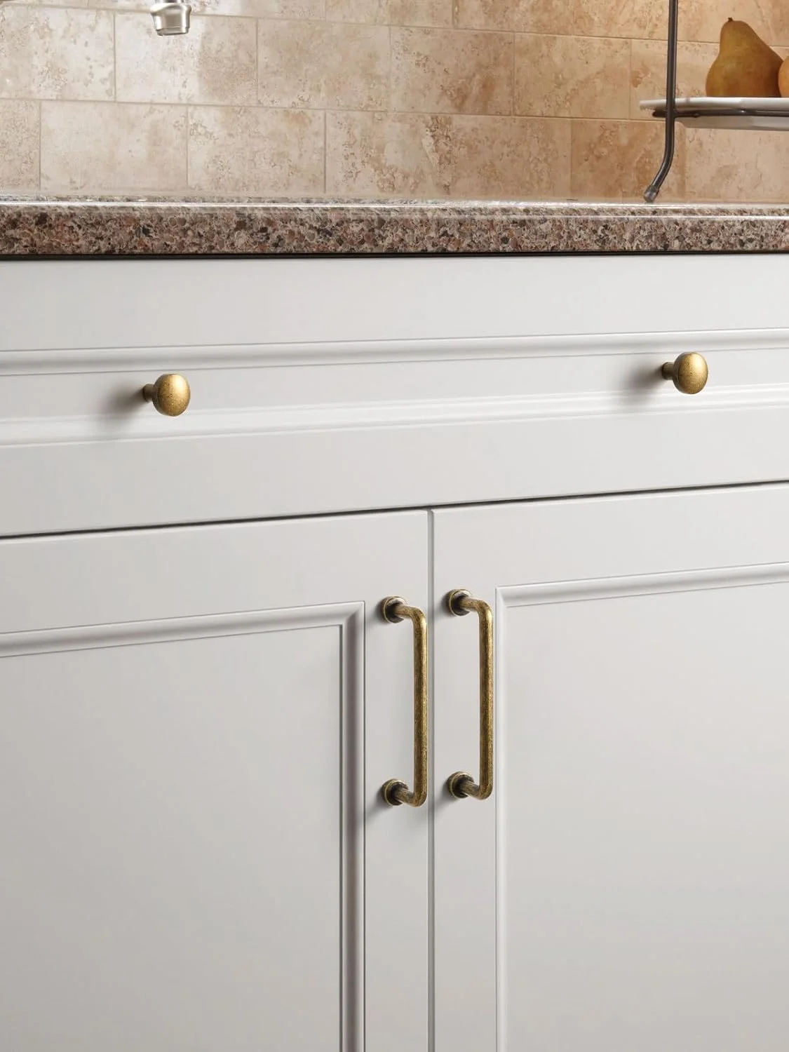 دستگیره های میله ای کابینت برنجی عتیقه JIASENBAO، فاصله مرکز سوراخ 3 اینچ، بسته 20 عددی، دستگیره های کشو به سبک کلاسیک قدیمی، سخت افزار کابینت کمد آشپزخانه، حمام و دراور