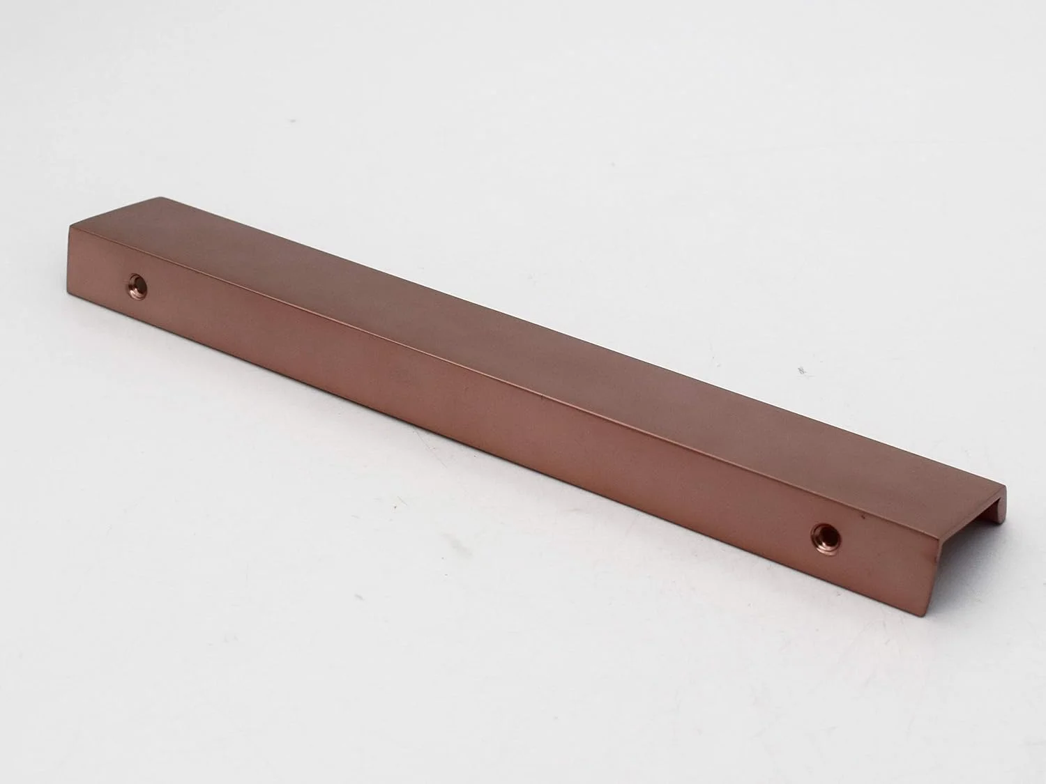 دستگیره آلومینیومی RAB برای کشو/کابینت/درب/کمد آشپزخانه و اداره (کد: P15، پرداخت: رزگلد، سایز: 10 اینچ)