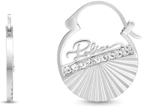 گوشواره صدف زنانه پلیس استیل ضد زنگ با کریستال - PEJLE0002801 گوشواره صدف زنانه پلیس استیل ضد زنگ با کریستال - PEJLE0002801