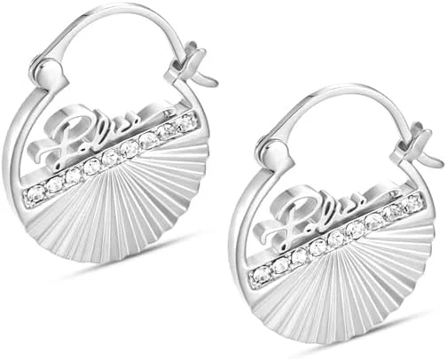 گوشواره صدف زنانه پلیس استیل ضد زنگ با کریستال - PEJLE0002801 گوشواره صدف زنانه پلیس استیل ضد زنگ با کریستال - PEJLE0002801