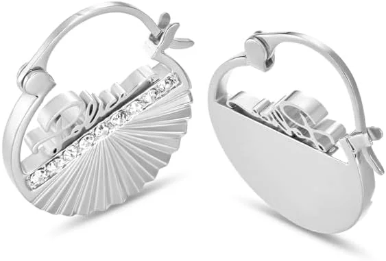 گوشواره صدف زنانه پلیس استیل ضد زنگ با کریستال - PEJLE0002801 گوشواره صدف زنانه پلیس استیل ضد زنگ با کریستال - PEJLE0002801