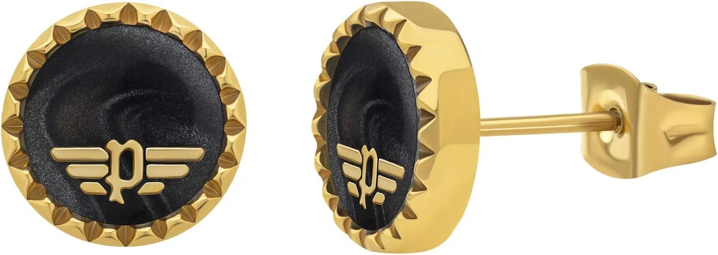 گوشواره زنانه پلیس با روکش طلا - PJ.26506ESG-02 گوشواره زنانه پلیس با روکش طلا - PJ.26506ESG-02