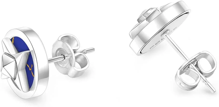 گوشواره زنانه پلیس مدل Lucky Star استیل ضد زنگ با سنگ لاجورد - PEJLE0002002 گوشواره زنانه پلیس مدل Lucky Star استیل ضد زنگ با سنگ لاجورد - PEJLE0002002