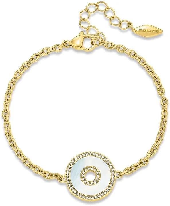 گوشواره های طلایی پُلیس مدل Saturn - دارای صدف مروارید و کریستال برای ظرافت مدرن گوشواره های طلایی پُلیس مدل Saturn - دارای صدف مروارید و کریستال برای ظرافت مدرن