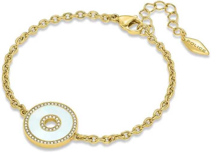 گوشواره های طلایی پُلیس مدل Saturn - دارای صدف مروارید و کریستال برای ظرافت مدرن گوشواره های طلایی پُلیس مدل Saturn - دارای صدف مروارید و کریستال برای ظرافت مدرن