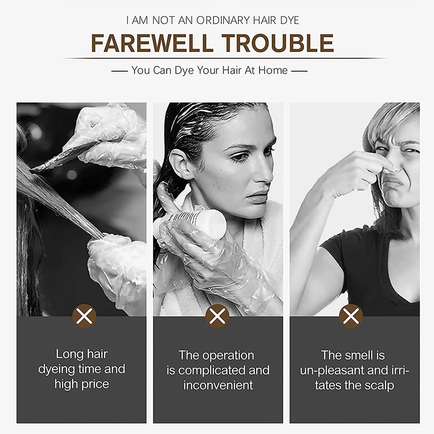 شامپو رنگ مو فوری دیسار بیوتی پوشش 100% موهای سفید و خاکستری استفاده آسان ماندگاری طولانی 400ml (قهوه ای طبیعی) شامپو رنگ مو فوری دیسار بیوتی پوشش 100% موهای سفید و خاکستری استفاده آسان ماندگاری طولانی 400ml (قهوه ای طبیعی)