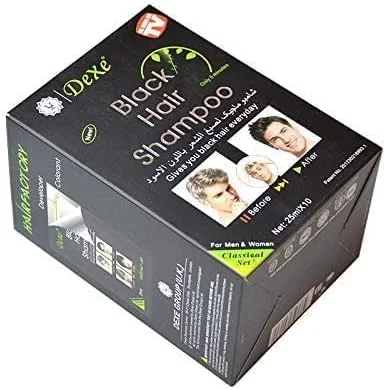 شامپو موی سر مشکی Dexe مدل BHS004، بسته 2 عددی شامپو موی سر مشکی Dexe مدل BHS004، بسته 2 عددی