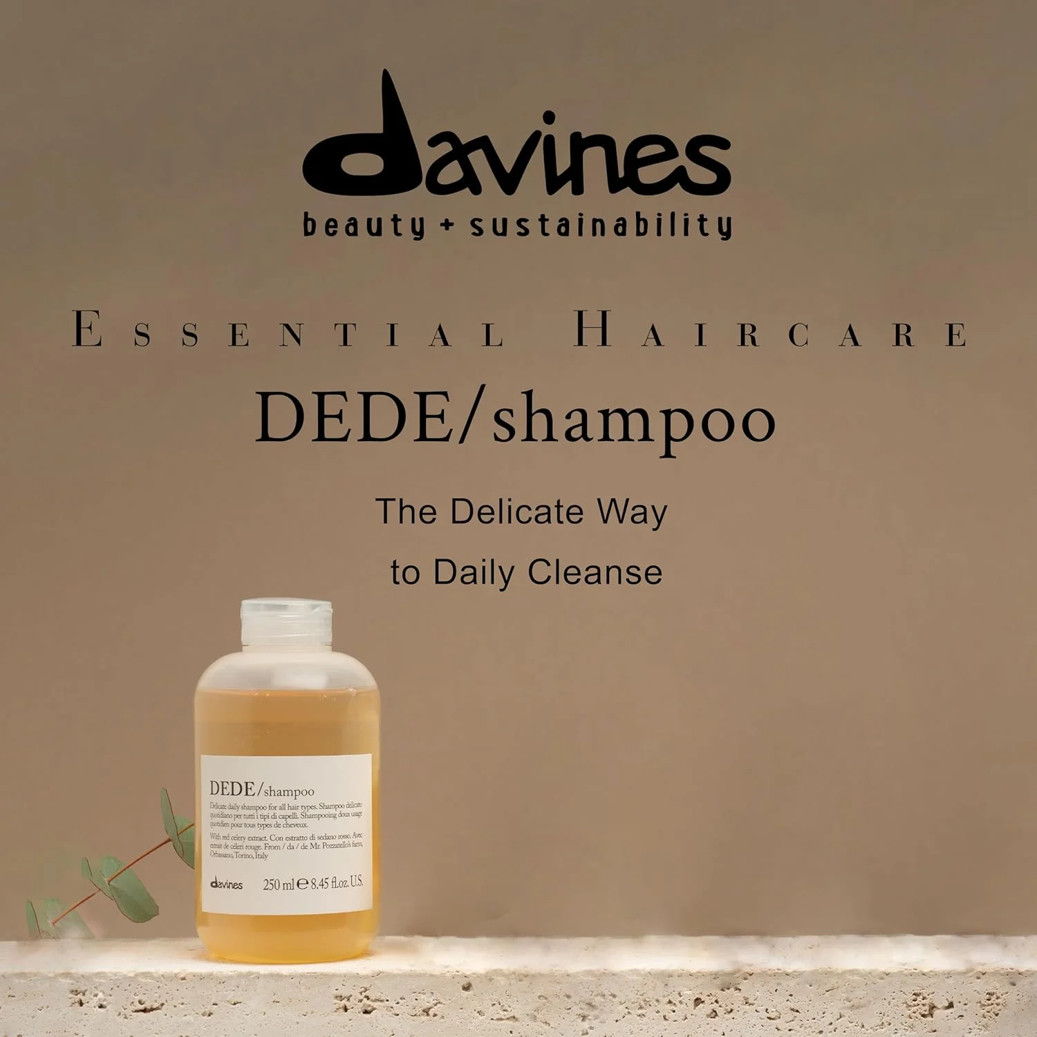 شامپو روزانه ملایم Davines DeDe، شامپو آیین ظریف 250ml شامپو روزانه ملایم Davines DeDe، شامپو آیین ظریف 250ml