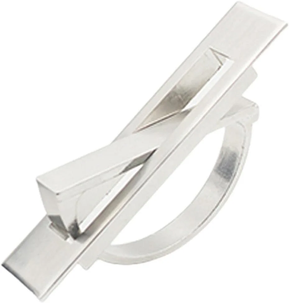 دستگیره های کشو کلاسیک، دستگیره کشو با چرخش 180 درجه، دستگیره های حلقه ای طراحی مخفی برای مبلمان، کمد لباس (نقره ای)