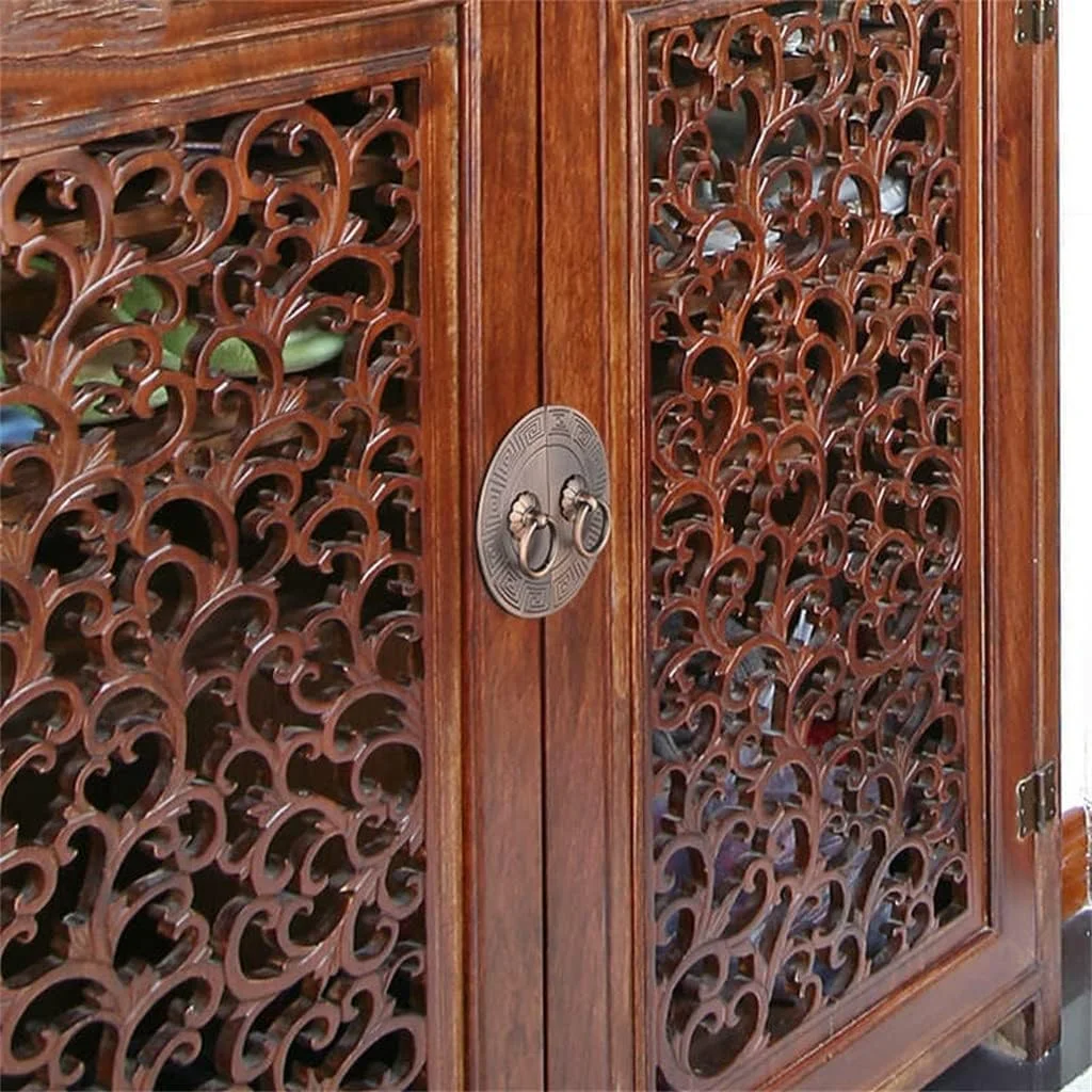 دستگیره های درب عتیقه کلاسیک 2 عددی، دستگیره نیم دایره ای، کشو برنزی، دستگیره کمد لباس اروپایی