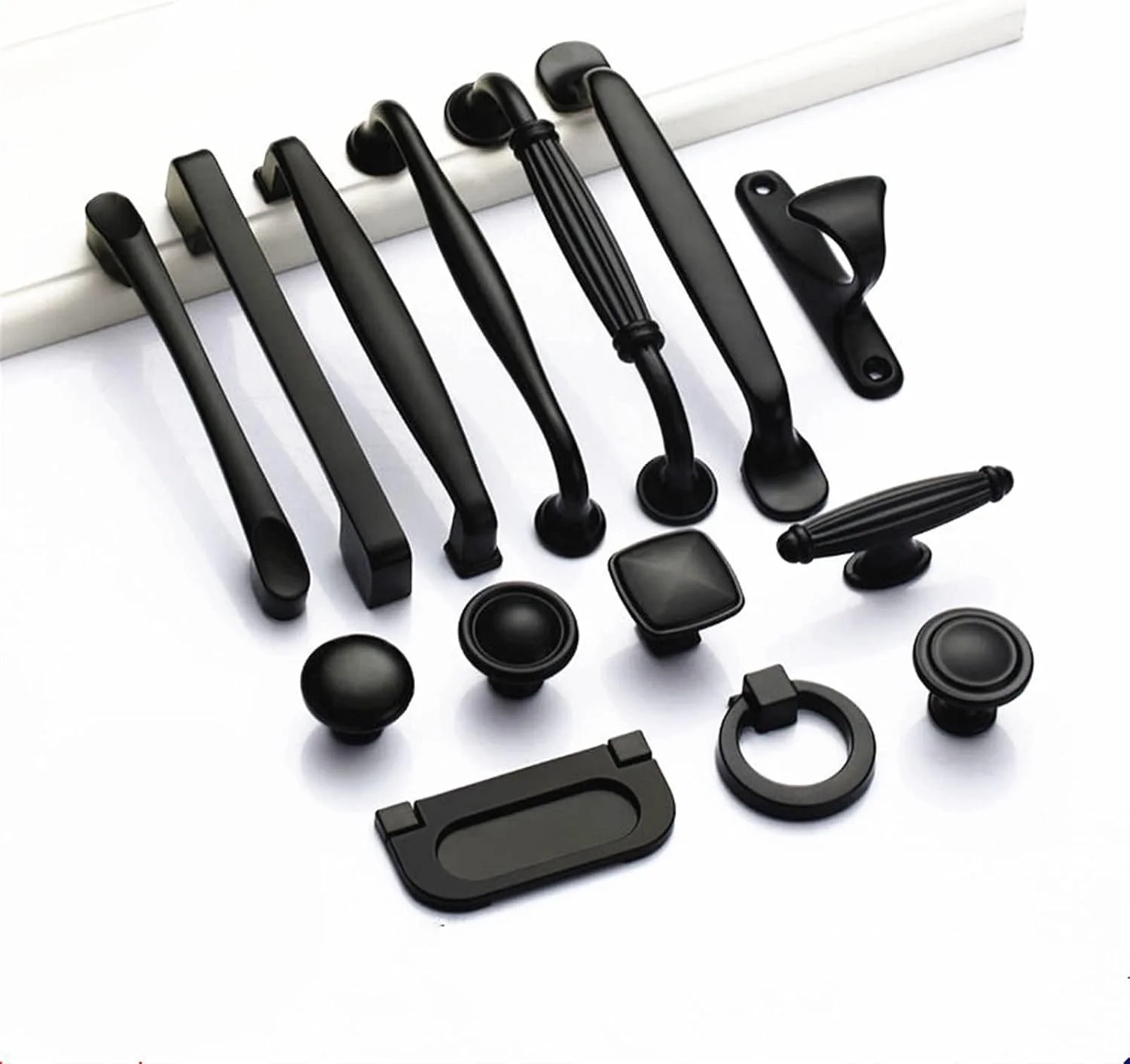 دستگیره کابینت، دستگیره های کشو کابینت، دستگیره های درب آلیاژ آلومینیوم جامد، دستگیره و دکمه کابینت آشپزخانه، دستگیره کشو، دستگیره سخت افزار مبلمان