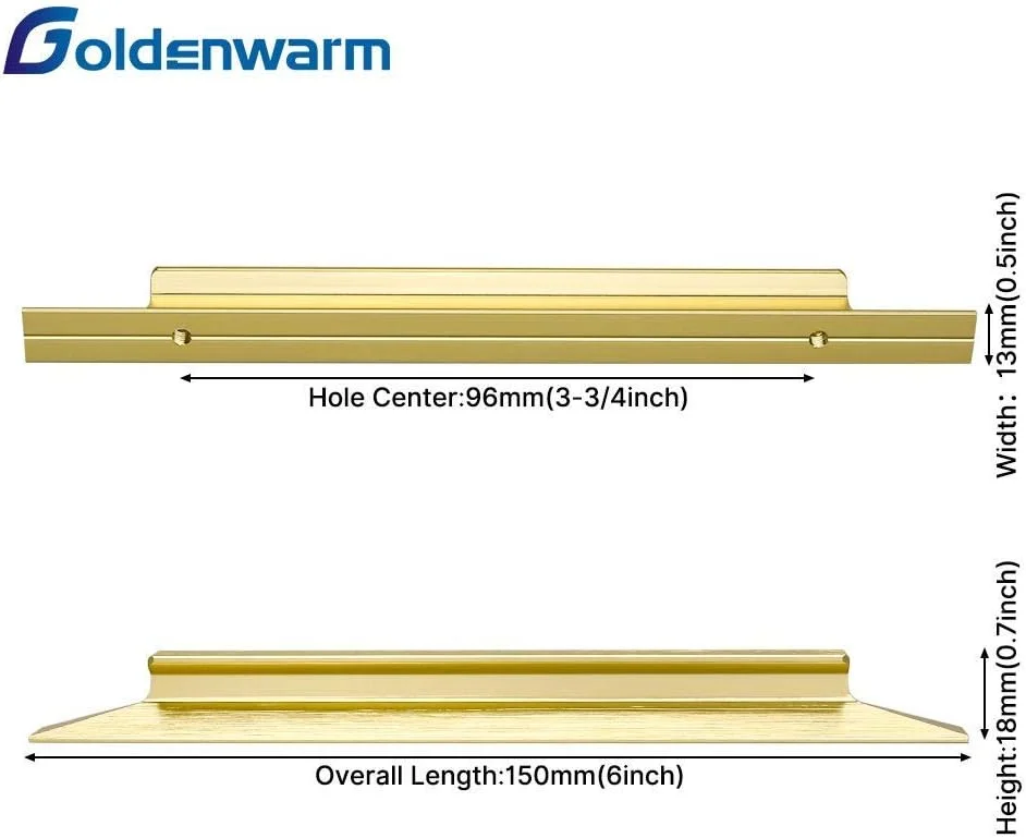 دستگیره کابینت 5 اینچی، کشو کمد مدل LS7024SNB128، دستگیره نیکل برس خورده، دستگیره کشو آشپزخانه، سخت افزار کابینت آلیاژ آلومینیوم جامد | بسته 5 عددی