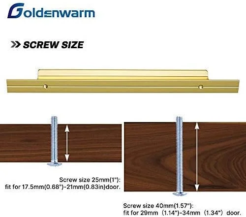 دستگیره کابینت 16 سانتی متری، کشو و کمد نیکل مدل LS7024SNB160، دستگیره آلومینیومی برس خورده مناسب کشو و کابینت آشپزخانه، بسته 10 عددی