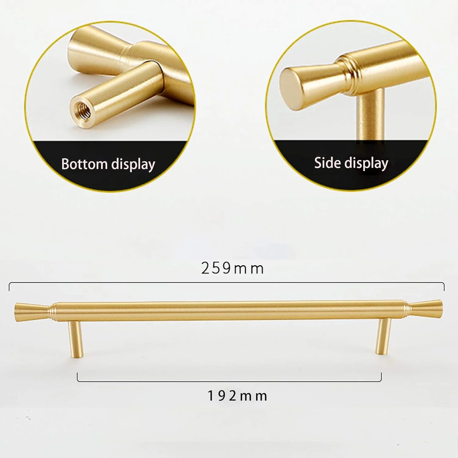 دستگیره ساده کشو، دستگیره کابینت طلایی، دستگیره درب کابینت، دستگیره کشویی، دستگیره آشپزخانه و حمام، دستگیره سخت افزاری مدرن مبلمان، دستگیره کمد لباس مسی، دستگیره میز آرایش، دستگیره مبلمان برای کشوها (تک سوراخ)