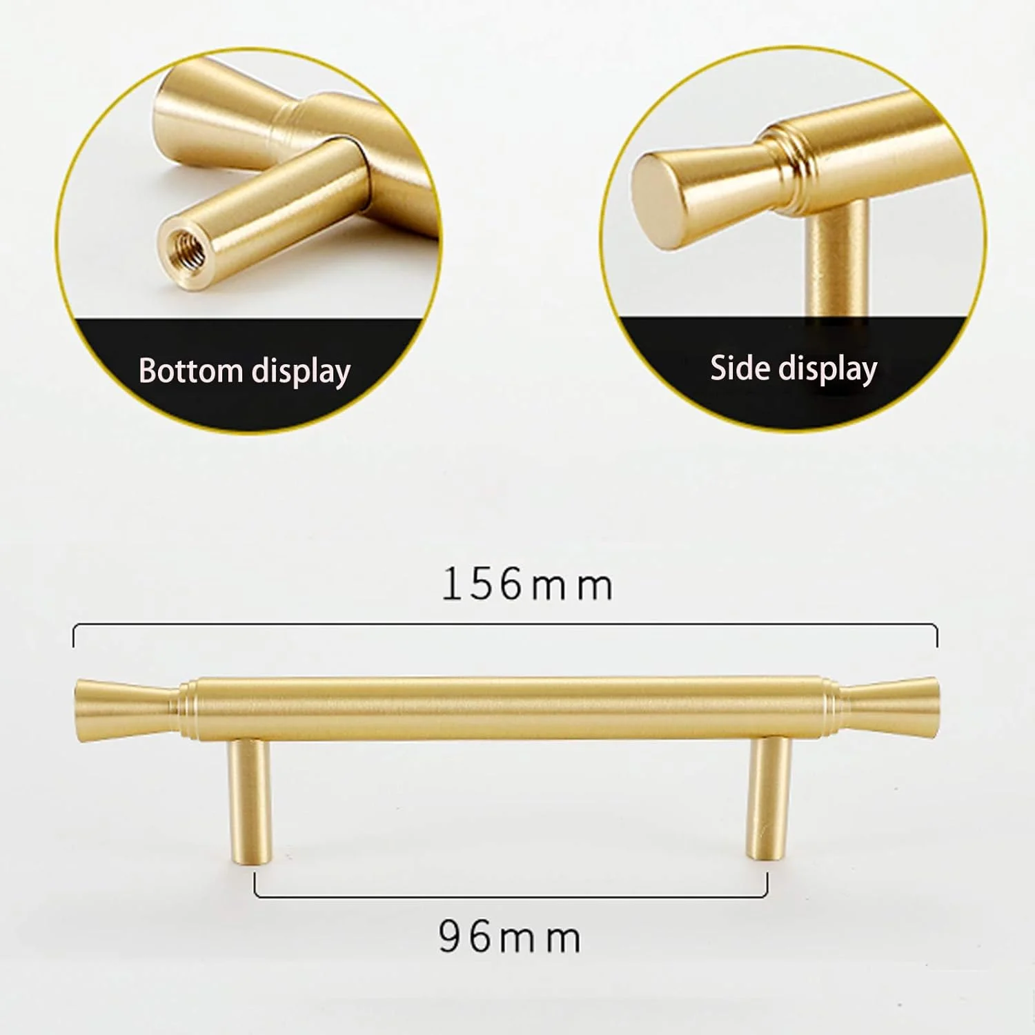 دستگیره ساده کشو، دستگیره کابینت، دستگیره طلایی درب کابینت، دستگیره کشویی، دستگیره آشپزخانه و حمام، دستگیره سخت افزار مدرن مبلمان، دستگیره کمد لباس مسی، دستگیره کمد و دراور، دستگیره مبلمان برای کشوها (تک سوراخ)