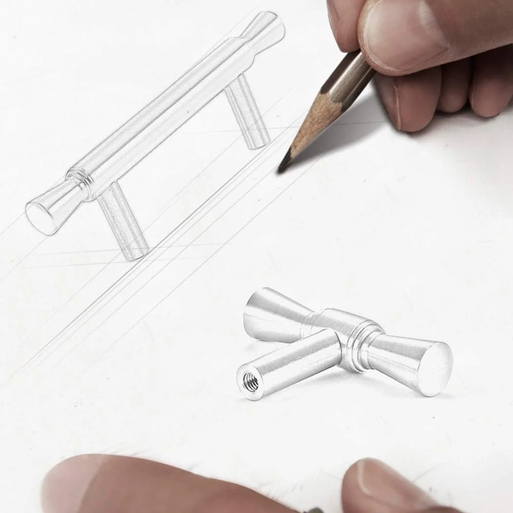 دستگیره ساده کشو، دستگیره کابینت، دستگیره طلایی درب کابینت، دستگیره کشویی، دستگیره آشپزخانه و حمام، دستگیره سخت افزار مدرن مبلمان، دستگیره کمد لباس مسی، دستگیره کمد و دراور، دستگیره مبلمان برای کشوها (تک سوراخ)