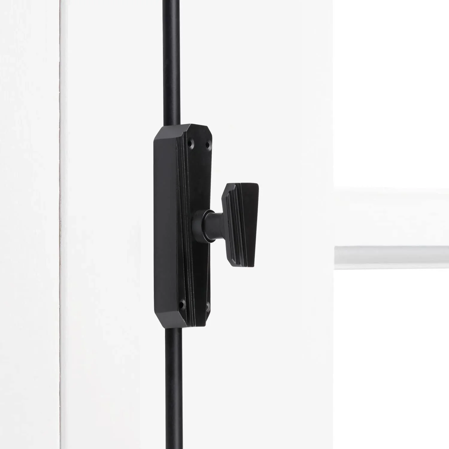 میله کرمونه آهنی A29 Hardware به طول 2 فوت، سبک کلاسیک برای کابینت، با پوشش رنگ پودری مشکی