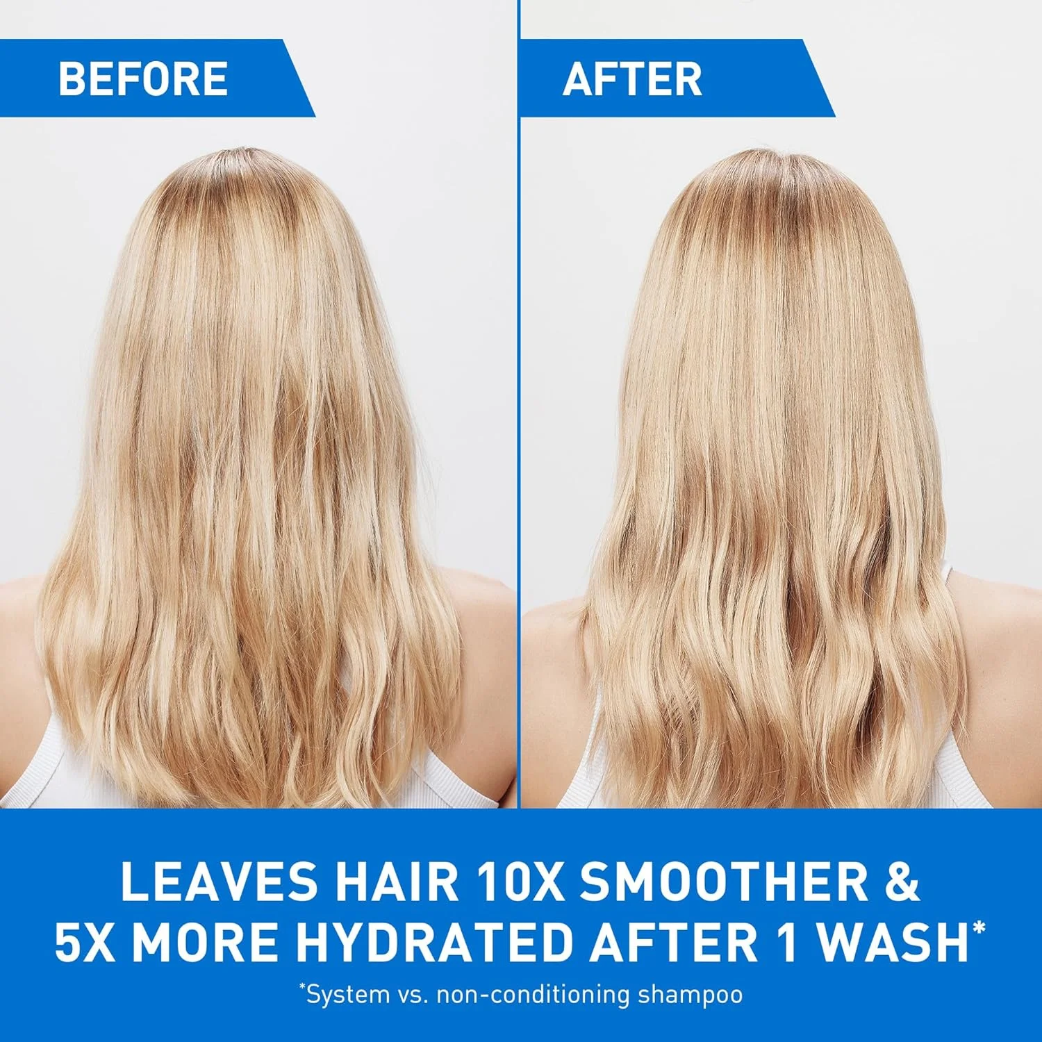 شامپو آبرسان ملایم سراوی، حاوی سرامیدها، نیاسینامید و اسید هیالورونیک برای مو و پوست سر نرم و سالم، بدون سولفات و ایمن برای موهای رنگ شده، مناسب برای انواع مو، 355 میلی لیتر شامپو آبرسان ملایم سراوی، حاوی سرامیدها، نیاسینامید و اسید هیالورونیک برای مو و پوست سر نرم و سالم، بدون سولفات و ایمن برای موهای رنگ شده، مناسب برای انواع مو، 355 میلی لیتر