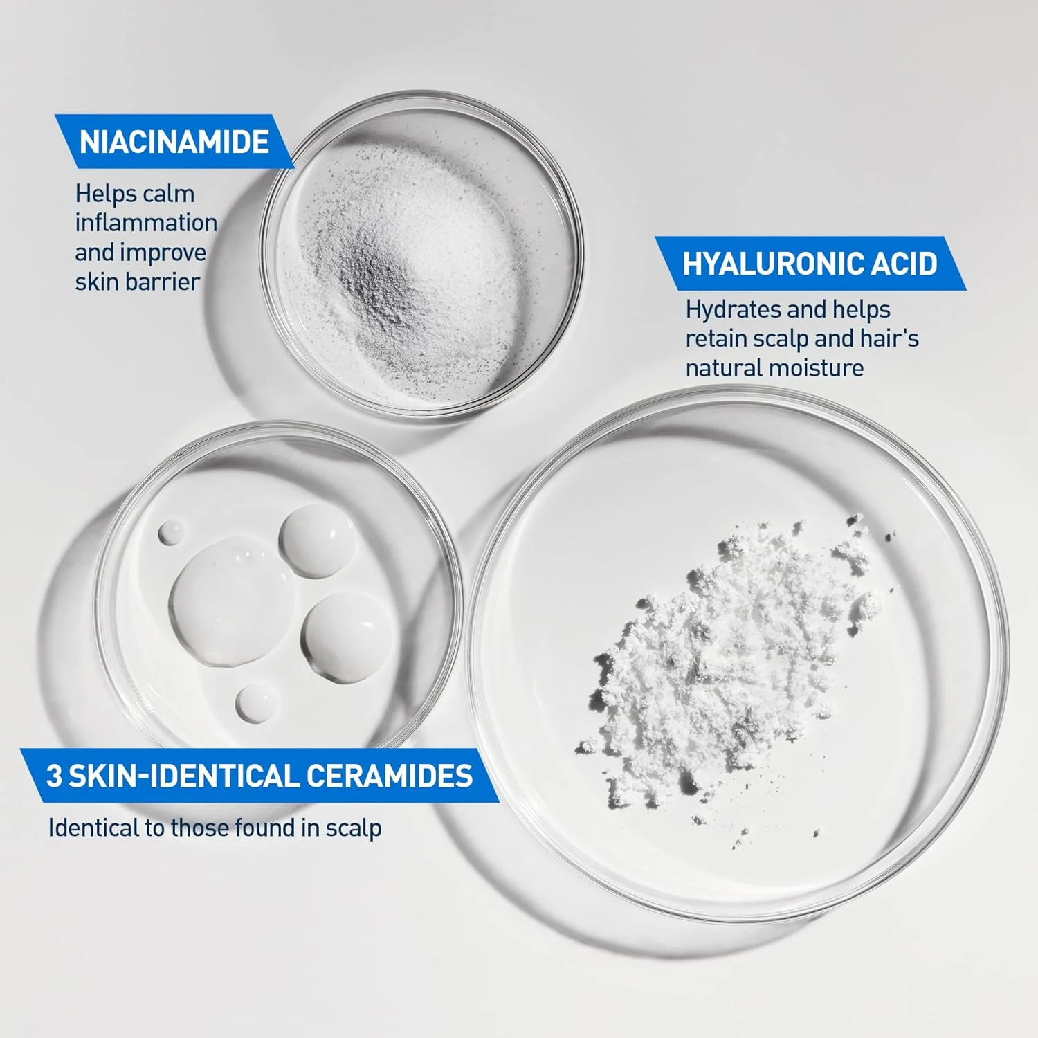 شامپو آبرسان ملایم سراوی، حاوی سرامیدها، نیاسینامید و اسید هیالورونیک برای مو و پوست سر نرم و سالم، بدون سولفات و ایمن برای موهای رنگ شده، مناسب برای انواع مو، 355 میلی لیتر شامپو آبرسان ملایم سراوی، حاوی سرامیدها، نیاسینامید و اسید هیالورونیک برای مو و پوست سر نرم و سالم، بدون سولفات و ایمن برای موهای رنگ شده، مناسب برای انواع مو، 355 میلی لیتر