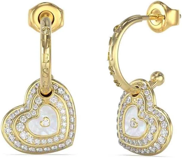 گوشواره زنانه گس AMAMI JUBE04019JWYGWHT/U، استیل ضد زنگ، بدون سنگ قیمتی گوشواره زنانه گس AMAMI JUBE04019JWYGWHT/U، استیل ضد زنگ، بدون سنگ قیمتی