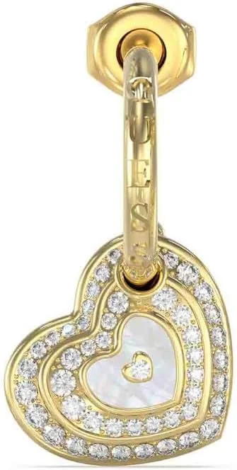 گوشواره زنانه گس AMAMI JUBE04019JWYGWHT/U، استیل ضد زنگ، بدون سنگ قیمتی گوشواره زنانه گس AMAMI JUBE04019JWYGWHT/U، استیل ضد زنگ، بدون سنگ قیمتی