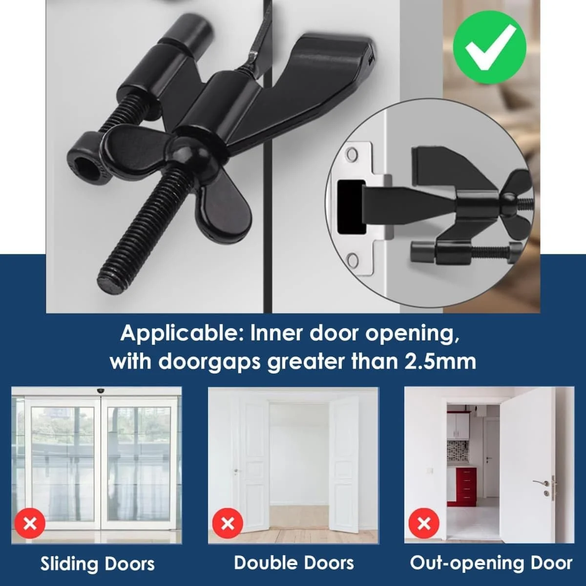 قفل درب قابل حمل 2 عددی، قفل درب امنیتی خانگی، قفل های مسافرتی برای ایمنی و حریم خصوصی بیشتر، دستگاه های امنیتی برای مسافرت، هتل، خانه، آپارتمان، خوابگاه قفل درب قابل حمل 2 عددی، قفل درب امنیتی خانگی، قفل های مسافرتی برای ایمنی و حریم خصوصی بیشتر، دستگاه های امنیتی برای مسافرت، هتل، خانه، آپارتمان، خوابگاه