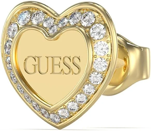 گوشواره میخی زنانه گس مدل قلب نگین دار 12 میلی متری جولای 2023 گوشواره میخی زنانه گس مدل قلب نگین دار 12 میلی متری جولای 2023